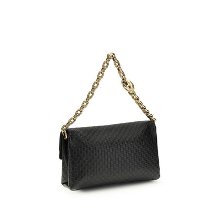 Gucci Black Calf Leather Shoulder Bag
