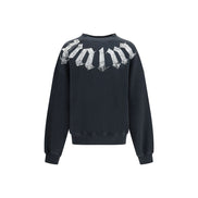 Palm Angels Black Cotton Sweatshirt