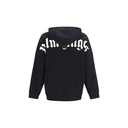 Palm Angels Black Cotton Sweatshirt