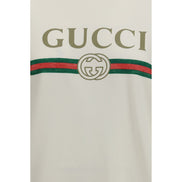 Gucci White Cotton Sweatshirt