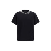 Palm Angels Black Cotton T-Shirt
