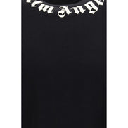Palm Angels Black Cotton T-Shirt