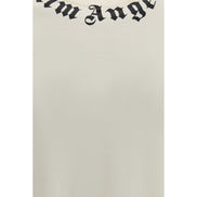 Palm Angels Beige Cotton T-Shirt