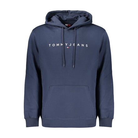 Tommy Hilfiger Blue Cotton Men's Sweatshirt