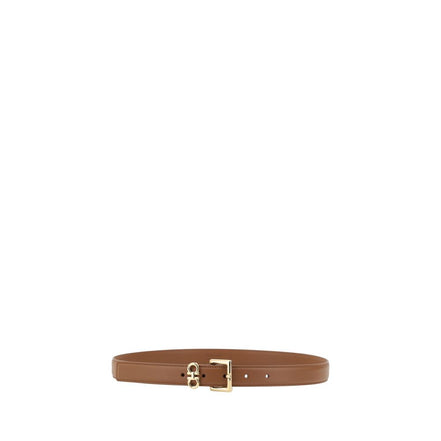 Ferragamo Brown Leather Belt