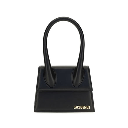 Jacquemus Black Leather Handbag