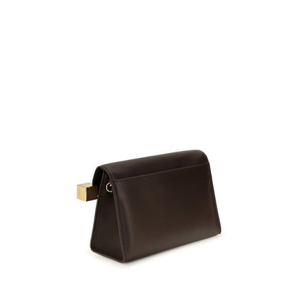 Jacquemus Brown Lambskin Clutch Bag