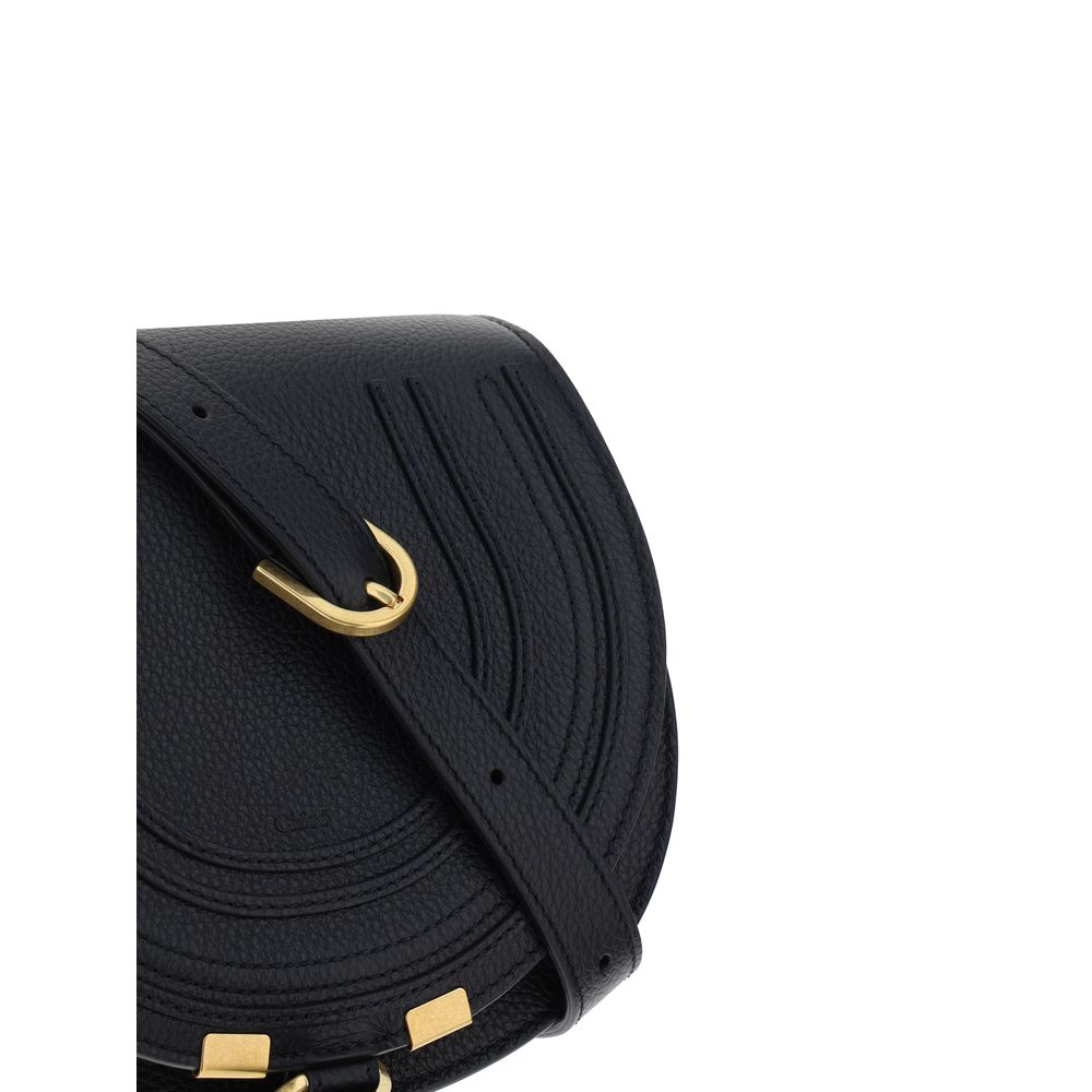 Chloé Black Leather Shoulder Bag