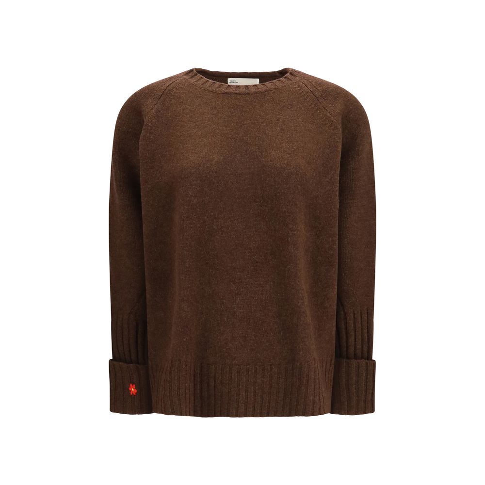 Tory Burch Brown Wool Sweatshirt
