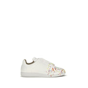 Maison Margiela White Leather Low Top Sneakers