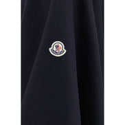 Moncler Blue Wool Cape