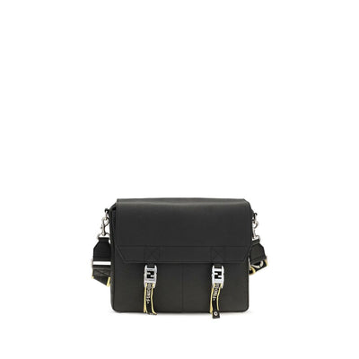Fendi Black Leather Crossbody Bag