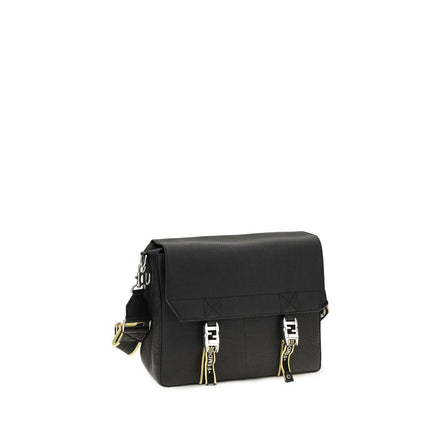 Fendi Black Leather Crossbody Bag
