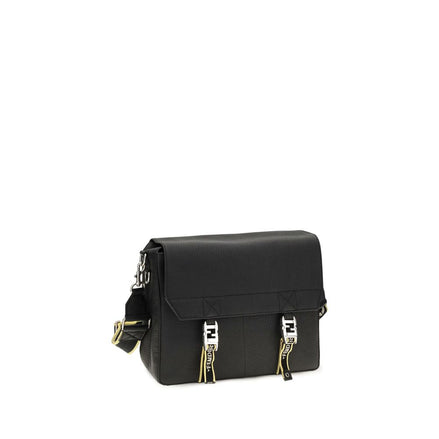Fendi Black Leather Crossbody Bag
