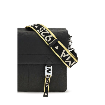 Fendi Black Leather Crossbody Bag