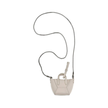 Brunello Cucinelli Beige Leather Shoulder Bag