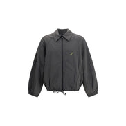 Jacquemus Gray Polyamide Full-Length Jacket