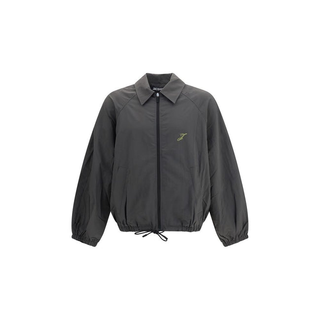 Jacquemus Gray Polyamide Full-Length Jacket