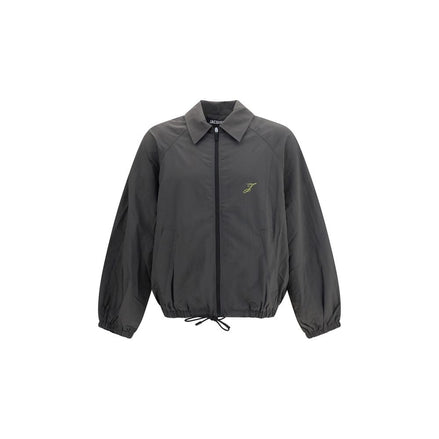 Jacquemus Gray Polyamide Full-Length Jacket
