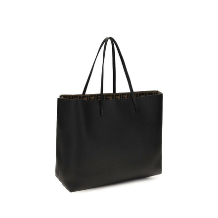 Fendi Black Leather Shoulder Bag