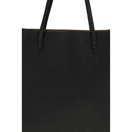 Fendi Black Leather Shoulder Bag