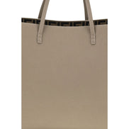 Fendi Beige Calf Leather Bos Taurus Shoulder Bag