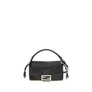Fendi Black Lambskin Shoulder Bag