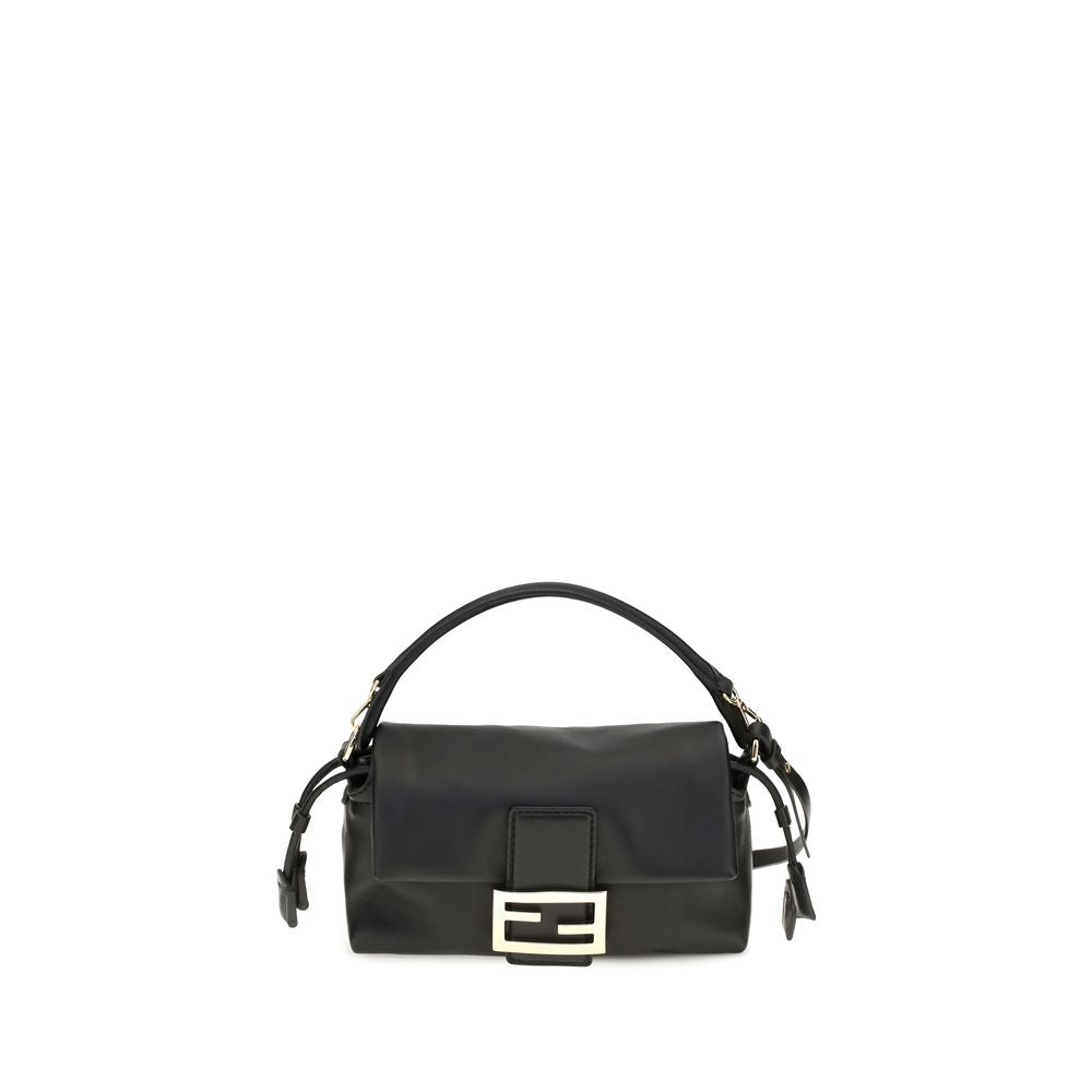 Fendi Black Lambskin Shoulder Bag