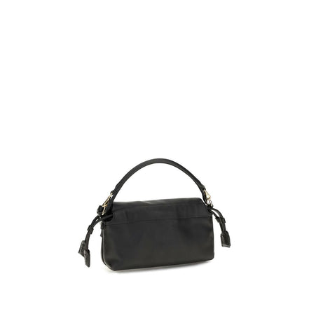 Fendi Black Lambskin Shoulder Bag