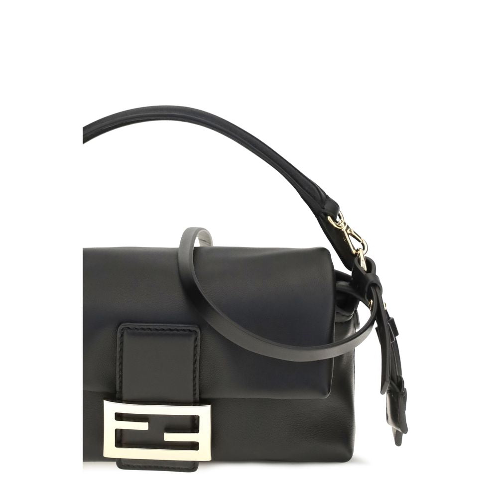 Fendi Black Lambskin Shoulder Bag