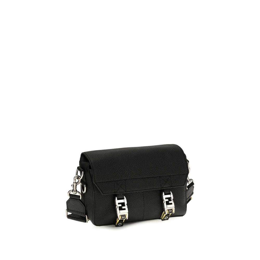 Fendi Black Leather Crossbody Bag
