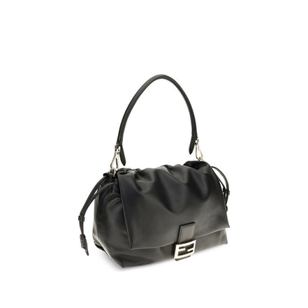 Fendi Black Leather Shoulder Bag