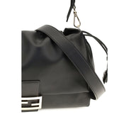 Fendi Black Leather Shoulder Bag