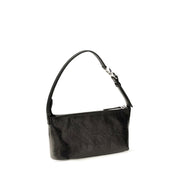 Fendi Black Leather Pouch Bag