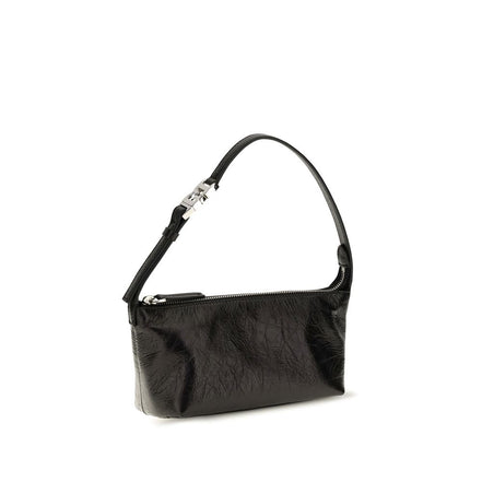 Fendi Black Leather Pouch Bag