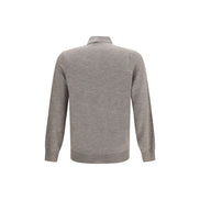 Brunello Cucinelli Gray Cashmere Sweatshirt