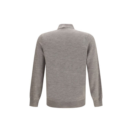 Brunello Cucinelli Gray Cashmere Sweatshirt