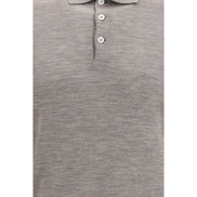 Brunello Cucinelli Gray Cashmere Sweatshirt