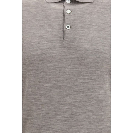 Brunello Cucinelli Gray Cashmere Sweatshirt