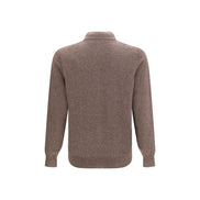 Brunello Cucinelli Brown Cashmere Cardigan