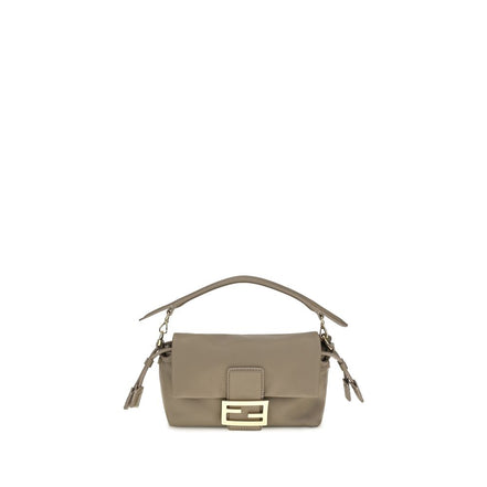 Fendi Beige Lambskin Shoulder Bag