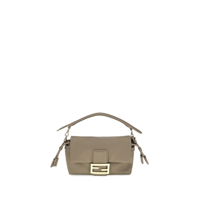 Fendi Beige Lambskin Shoulder Bag