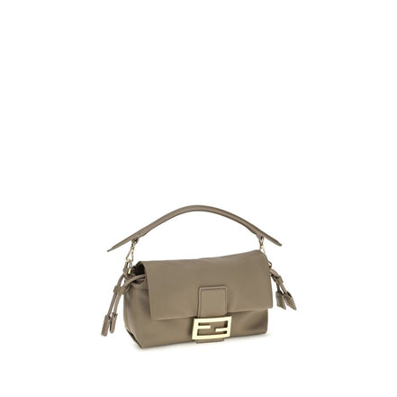 Fendi Beige Lambskin Shoulder Bag