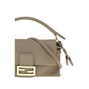 Fendi Beige Lambskin Shoulder Bag