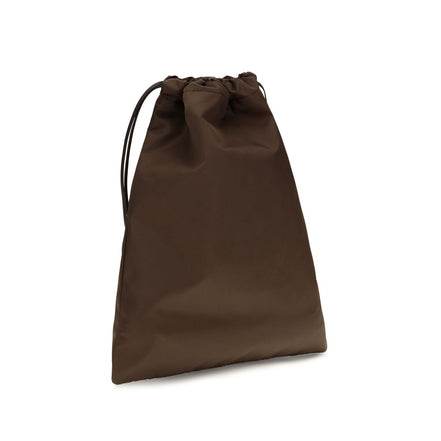 Prada Brown Polyamide Clutch Bag