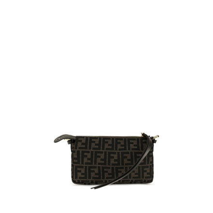 Fendi Brown Polyester Shoulder Bag