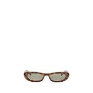 Saint Laurent Brown Acetate Sunglasses