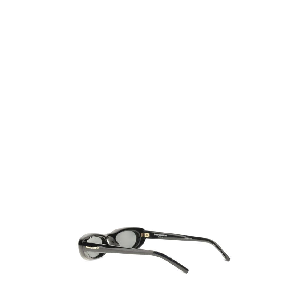 Saint Laurent Black Acetate Sunglasses