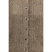 Brunello Cucinelli Brown Cashmere Cardigan