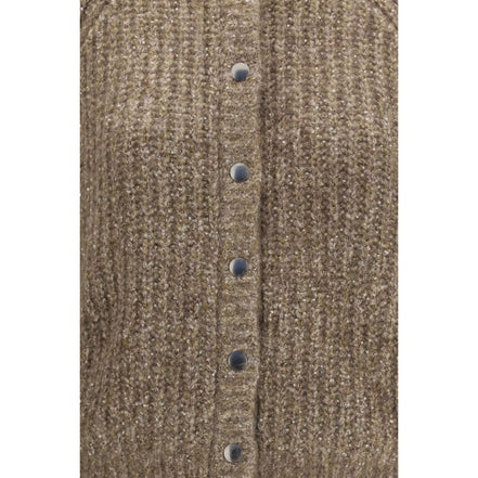 Brunello Cucinelli Brown Cashmere Cardigan
